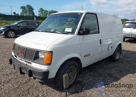 1992 GMC Safari из США, поврежденный, VIN 1GTDM15Z6NB528589